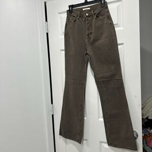 PacSun Brown Boot Cut Jeans